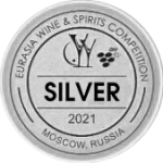 Серебряная медаль на Eurasia Wine Spirits Competition-2021