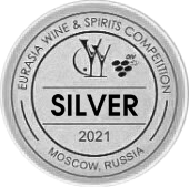 Серебряная медаль на Eurasia Wine Spirits Competition-2021